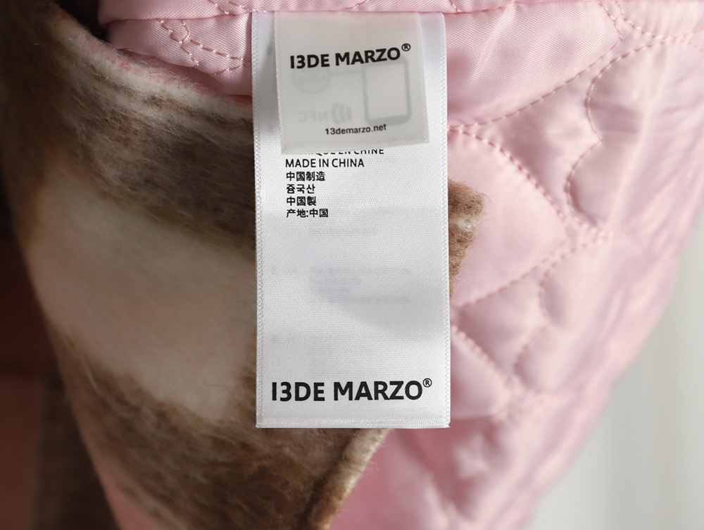 13De Marzo flannel shirt jacket