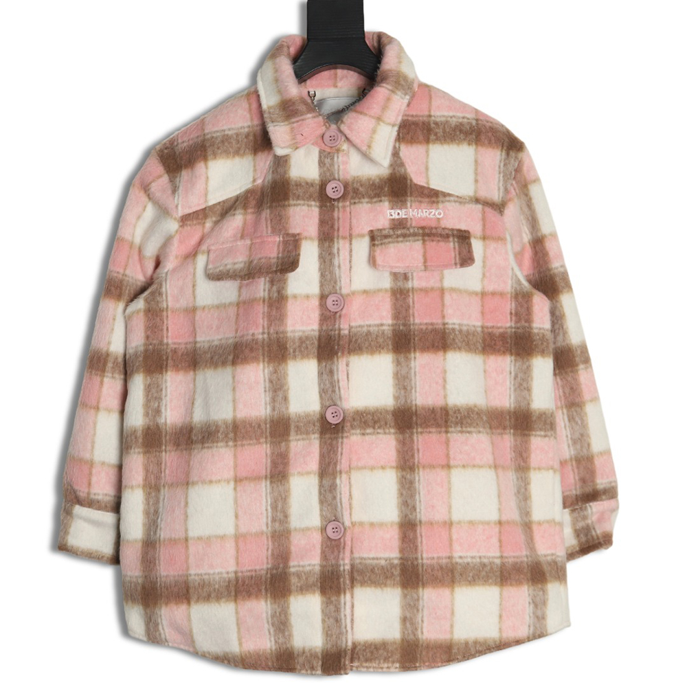 13De Marzo flannel shirt jacket