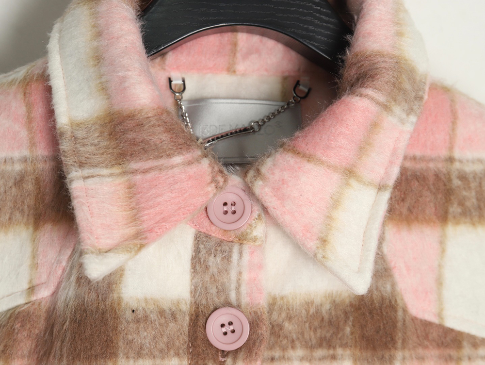 13De Marzo flannel shirt jacket