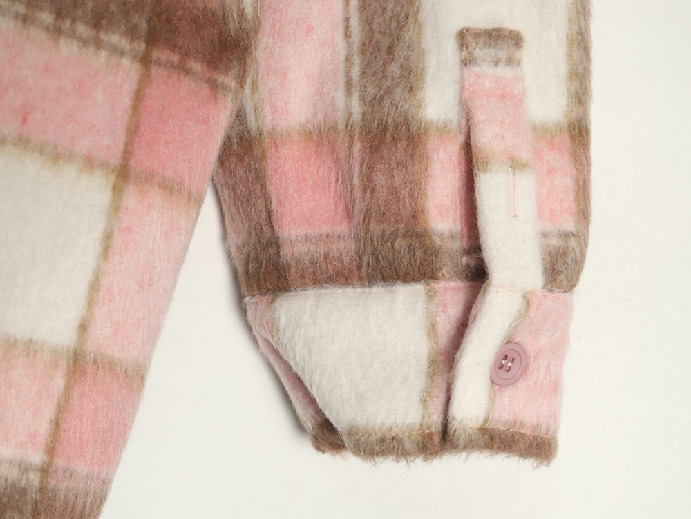 13De Marzo flannel shirt jacket