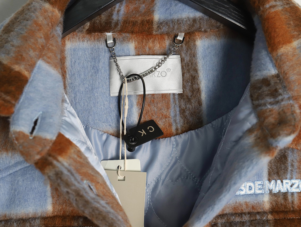 13De Marzo flannel shirt jacket TSK1