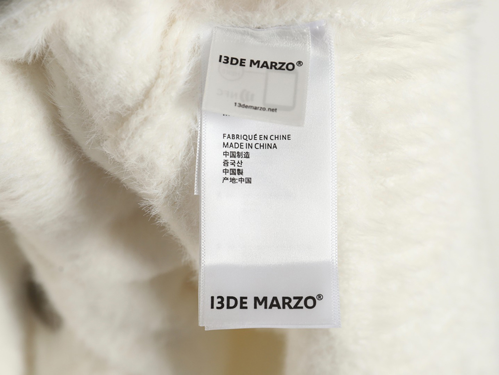 13De Marzo Hooded Cardigan