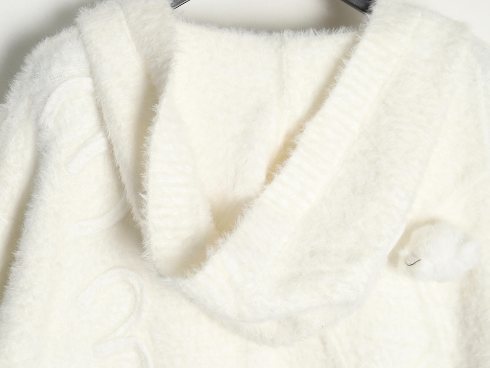 13De Marzo Hooded Cardigan