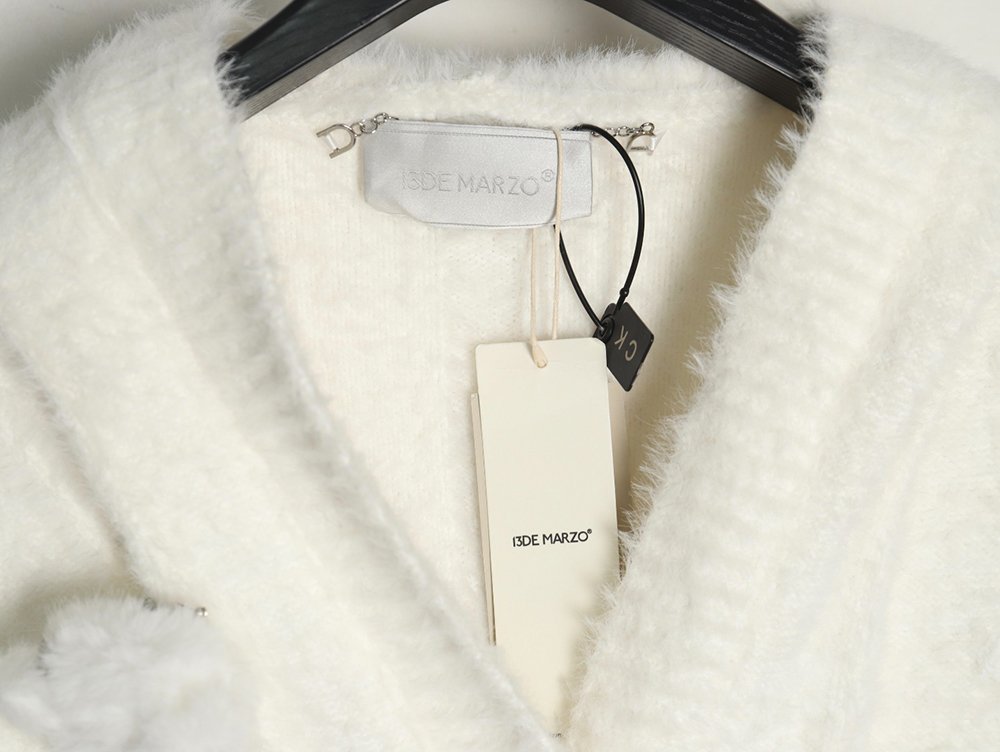 13De Marzo Hooded Cardigan