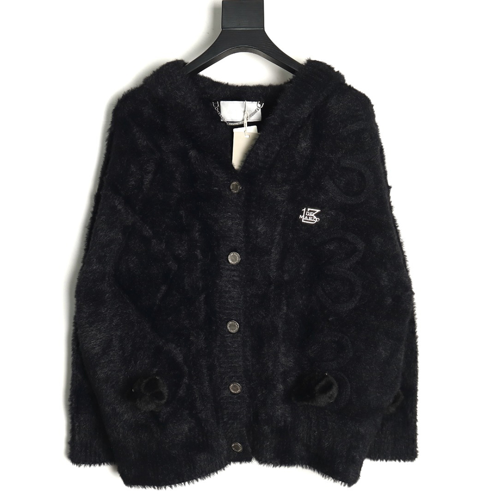 13De Marzo Hooded Cardigan TSK1