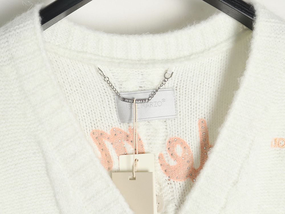 13De Marzo plaid cardigan sweater