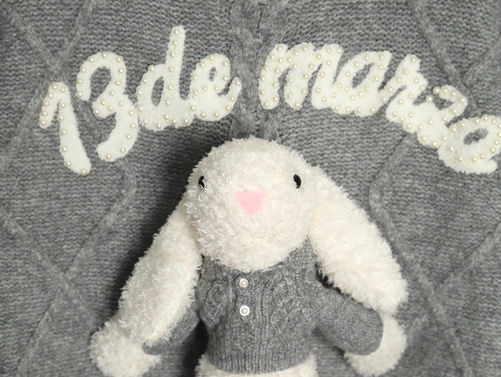 13De Marzo plaid cardigan sweater TSK1