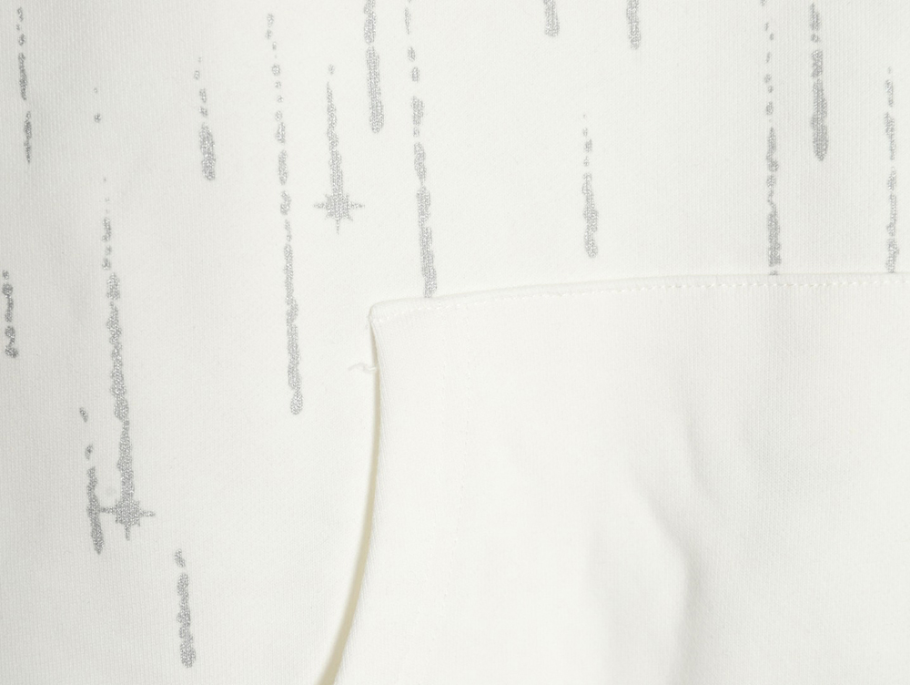 Dior shooting star embroidered lettering hoodie