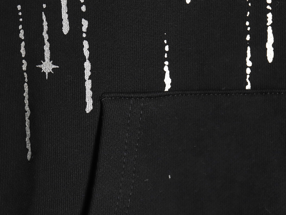 Dior shooting star embroidered lettering hoodie TSK1