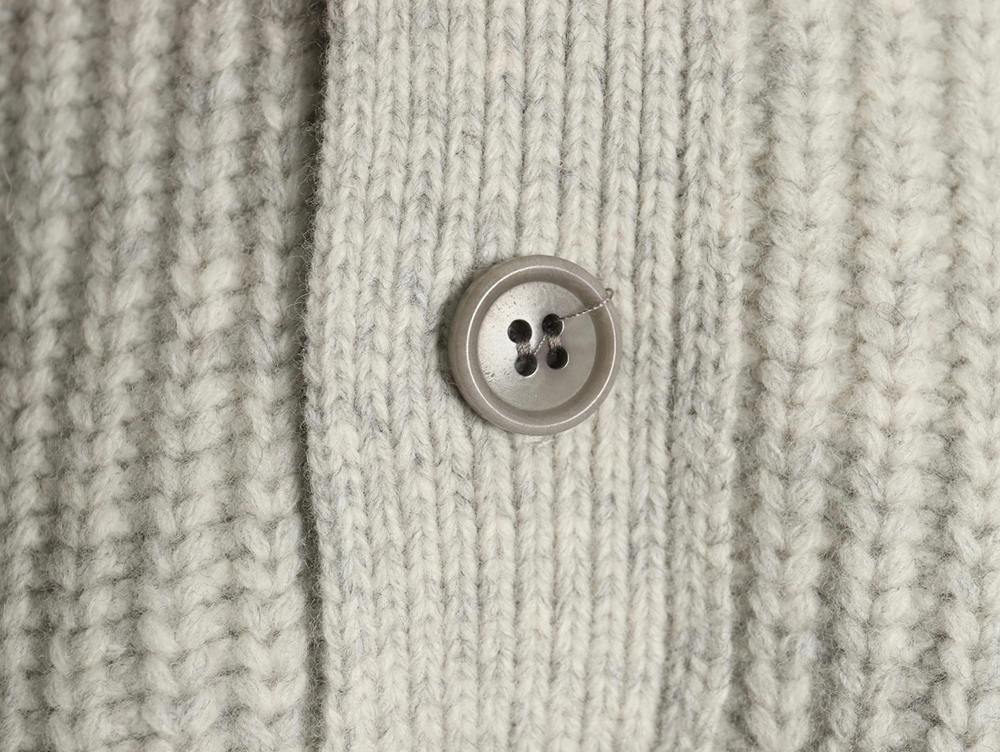 Dries Van Noten lapel wool sweater