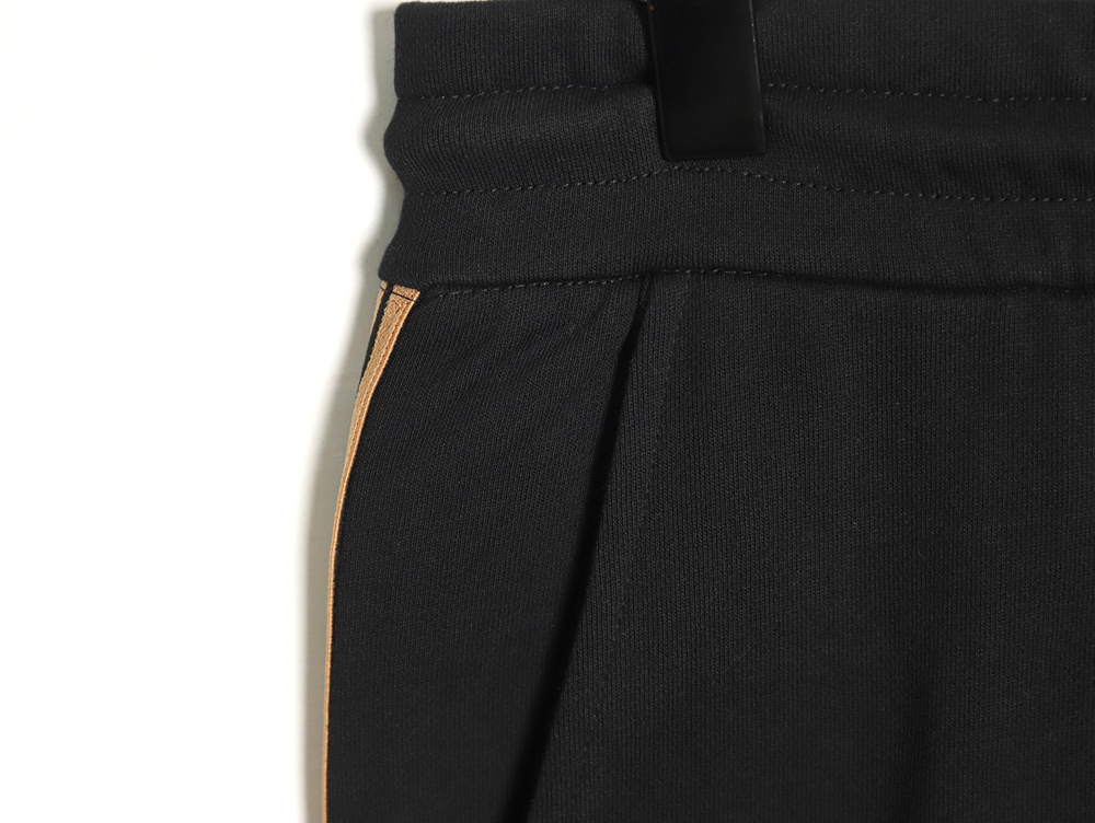 Fendi double F embroidered logo webbing sweatpants