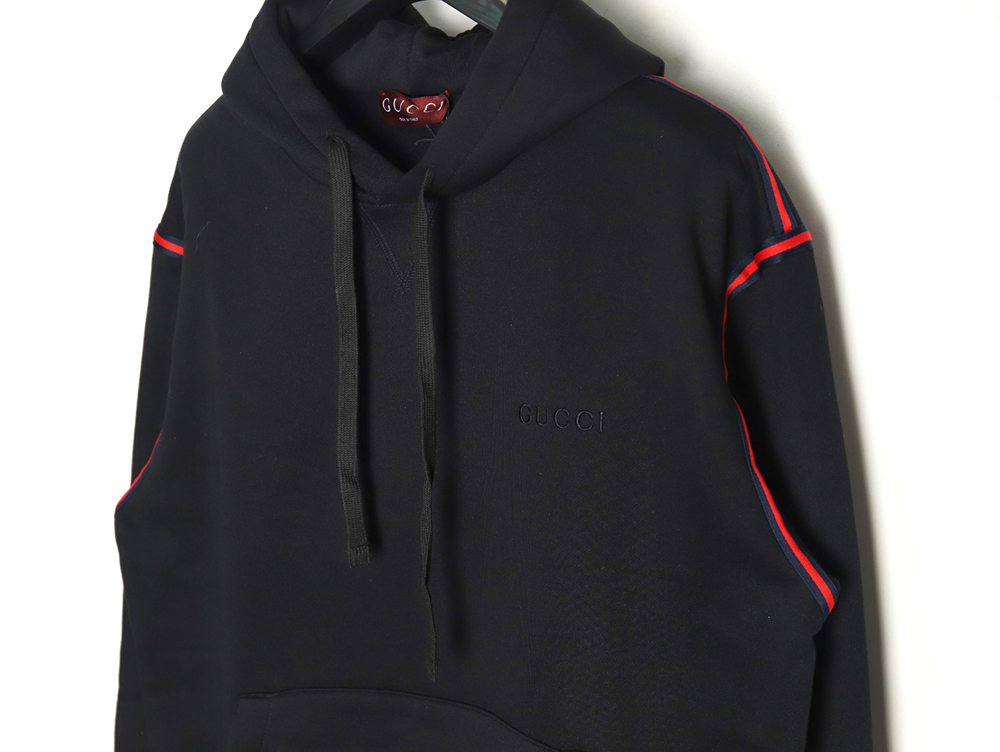 Gucci Black Web Hoodie