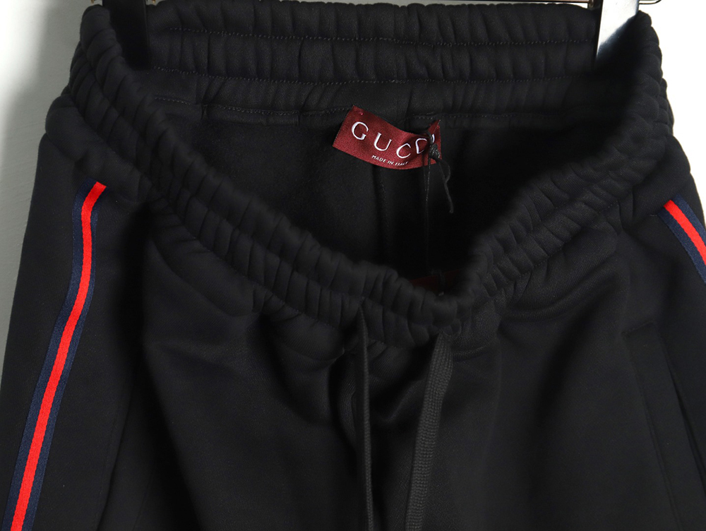 Gucci Black Web Trousers