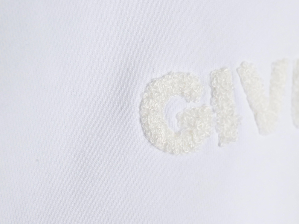 Givenchy back 4G towel embroidered sweatshirt