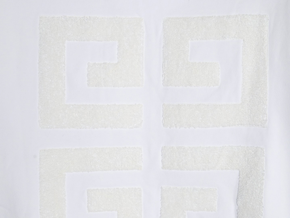 Givenchy back 4G towel embroidered sweatshirt