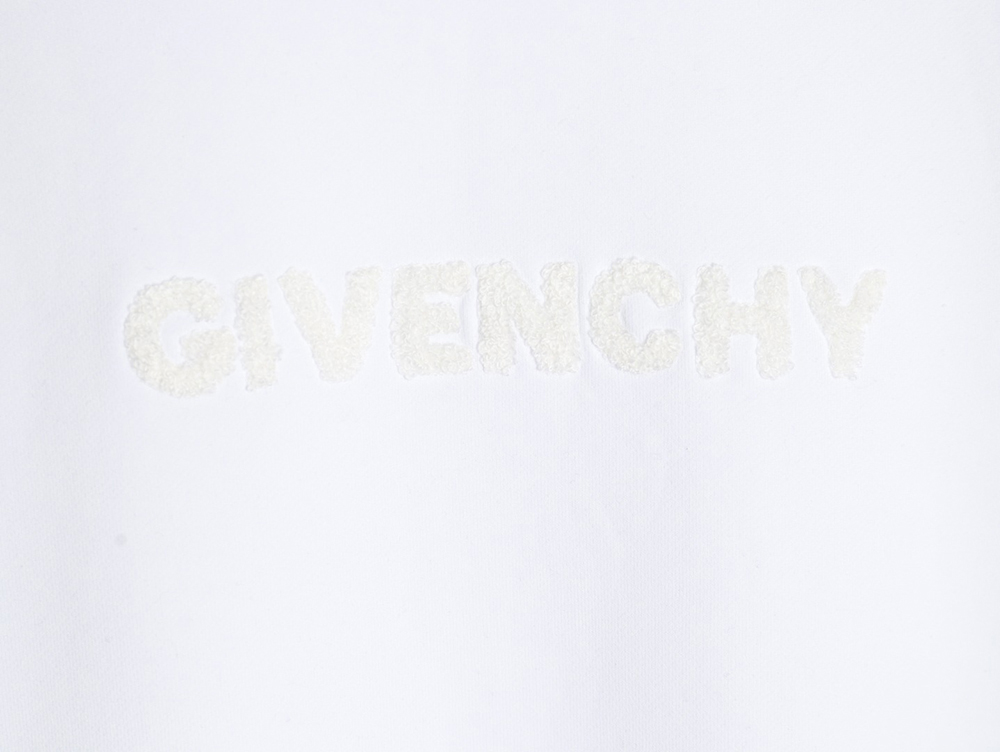 Givenchy back 4G towel embroidered sweatshirt