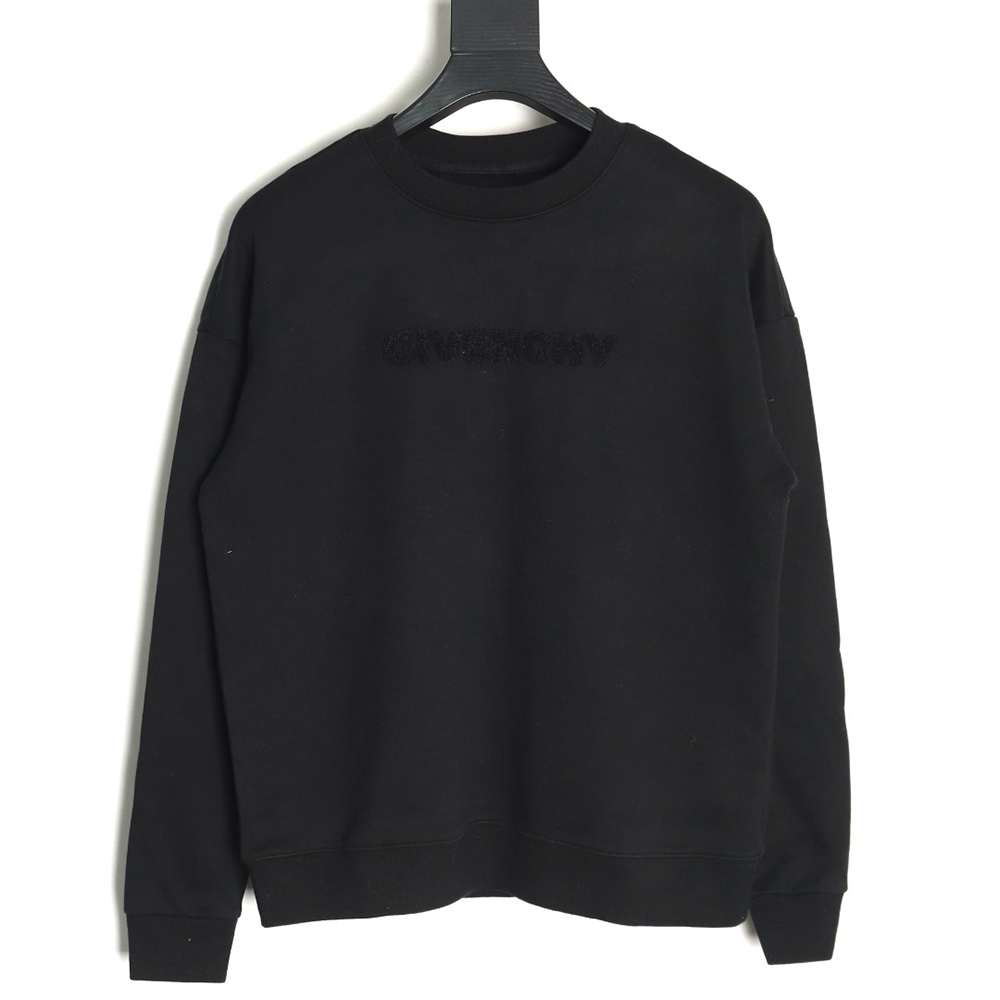 Givenchy back 4G towel embroidered sweatshirt TSK1