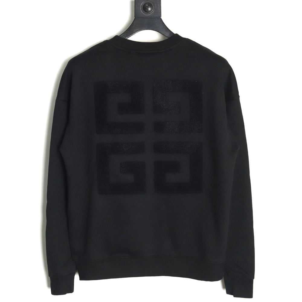 Givenchy back 4G towel embroidered sweatshirt TSK1