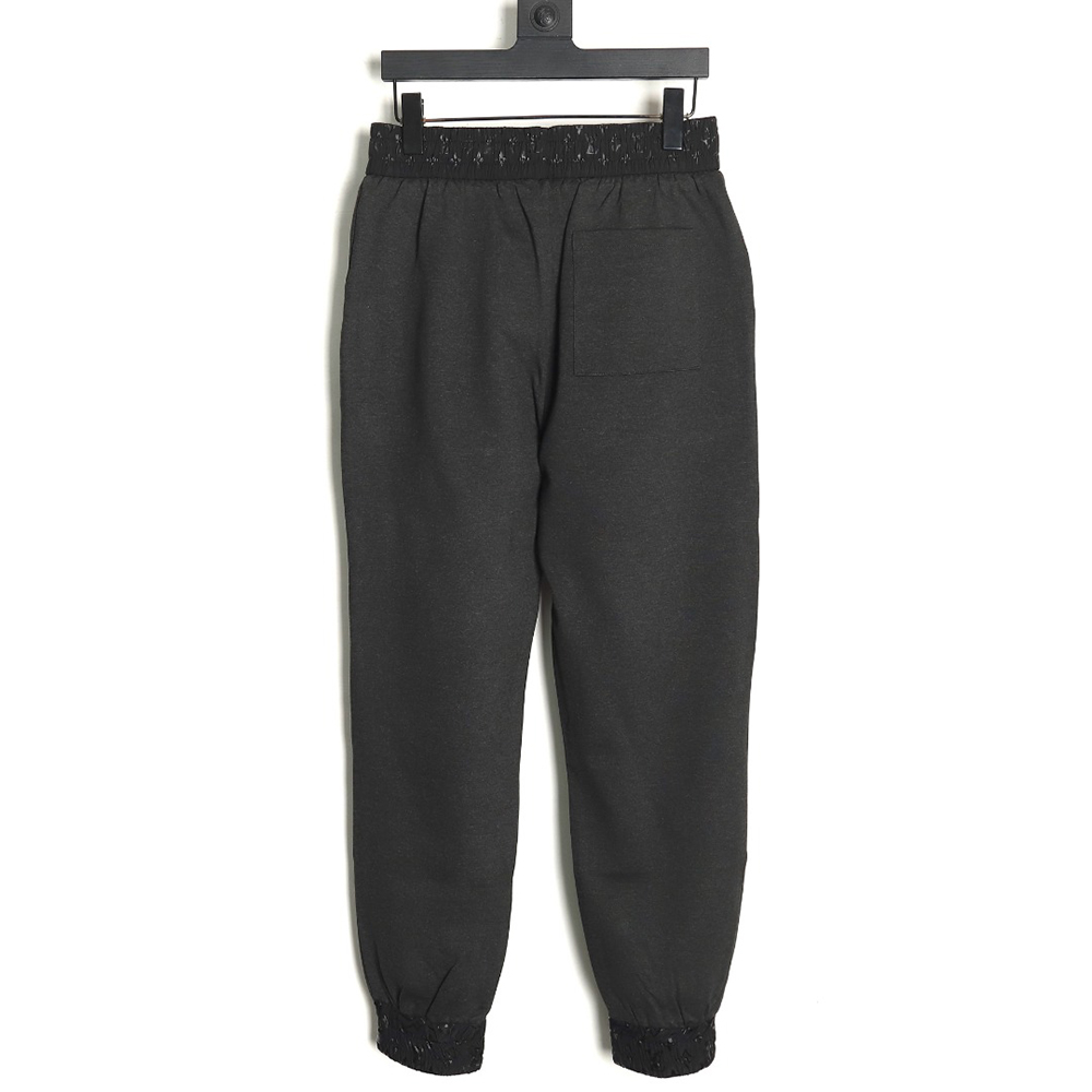 Louis Vuitton embroidered logo trousers