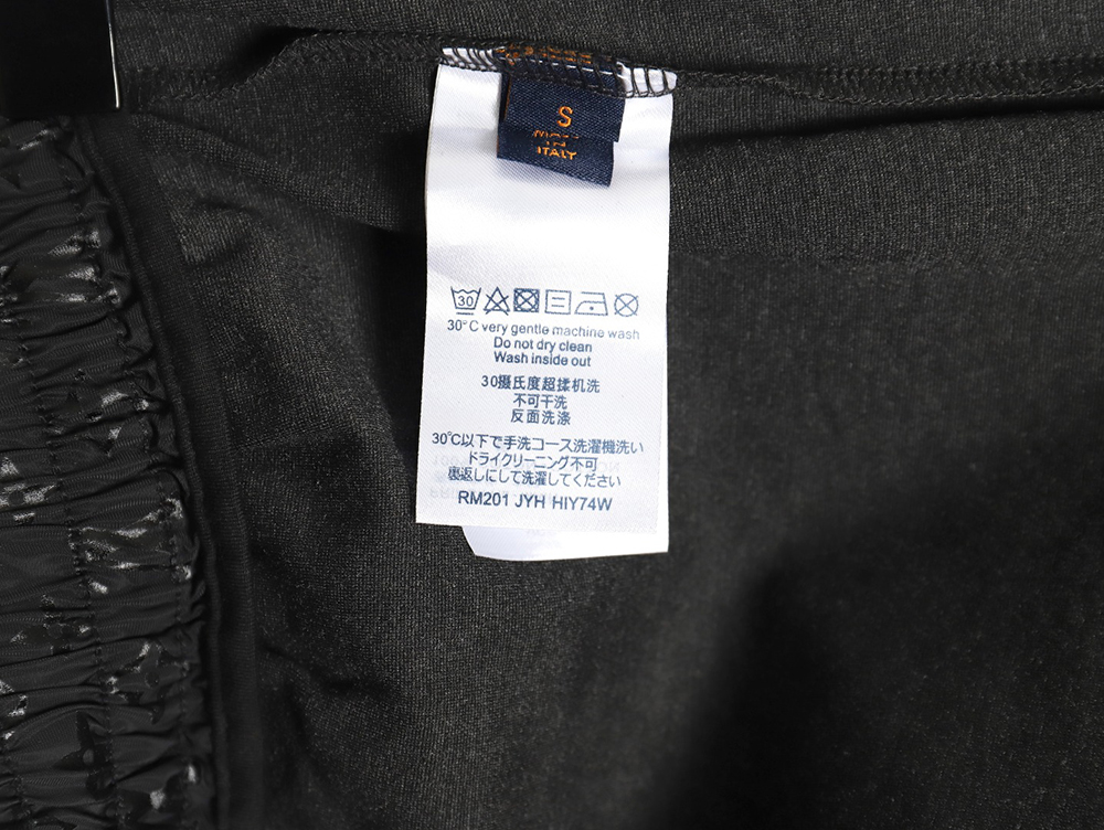 Louis Vuitton embroidered logo trousers