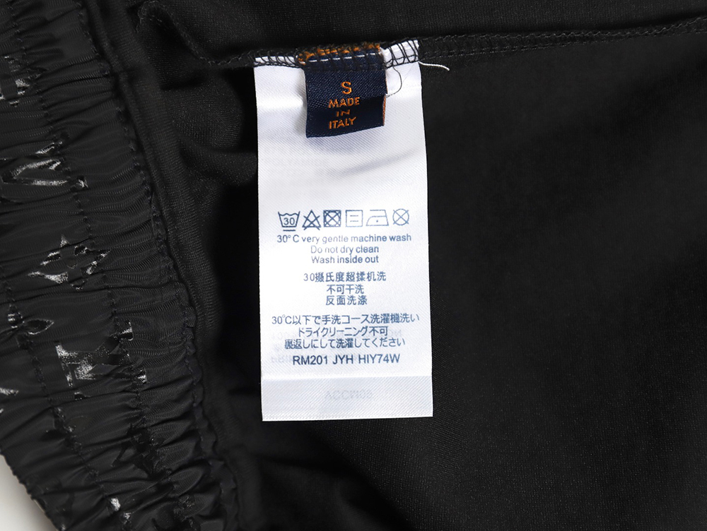 Louis Vuitton embroidered logo trousers TSK1
