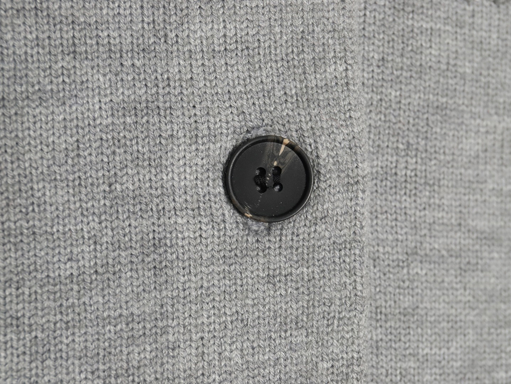 Miu Miu Minimalist Lettering Cardigan Sweater