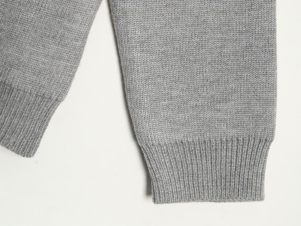 Miu Miu Minimalist Lettering Cardigan Sweater