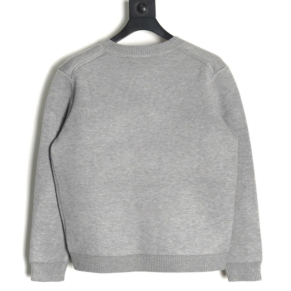 Miu Miu Minimalist Lettering Cardigan Sweater