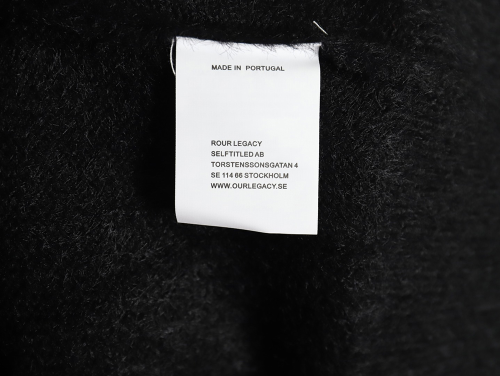Our Legacy Solid Mohair Cardigan Sweater