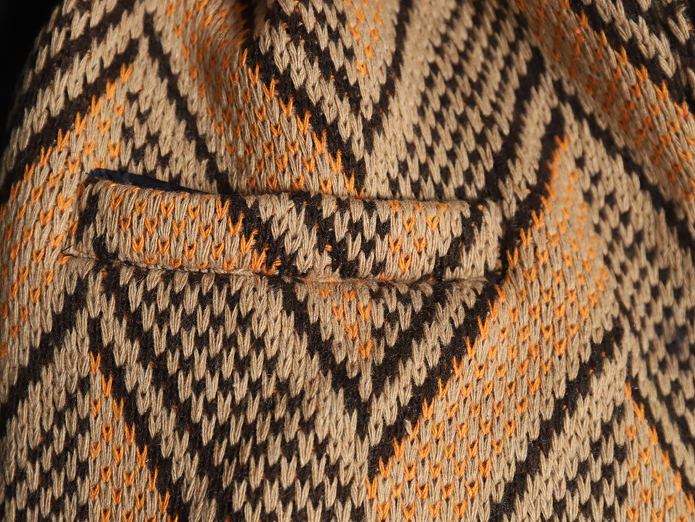 Prada sweater-lined cotton bomber jacket