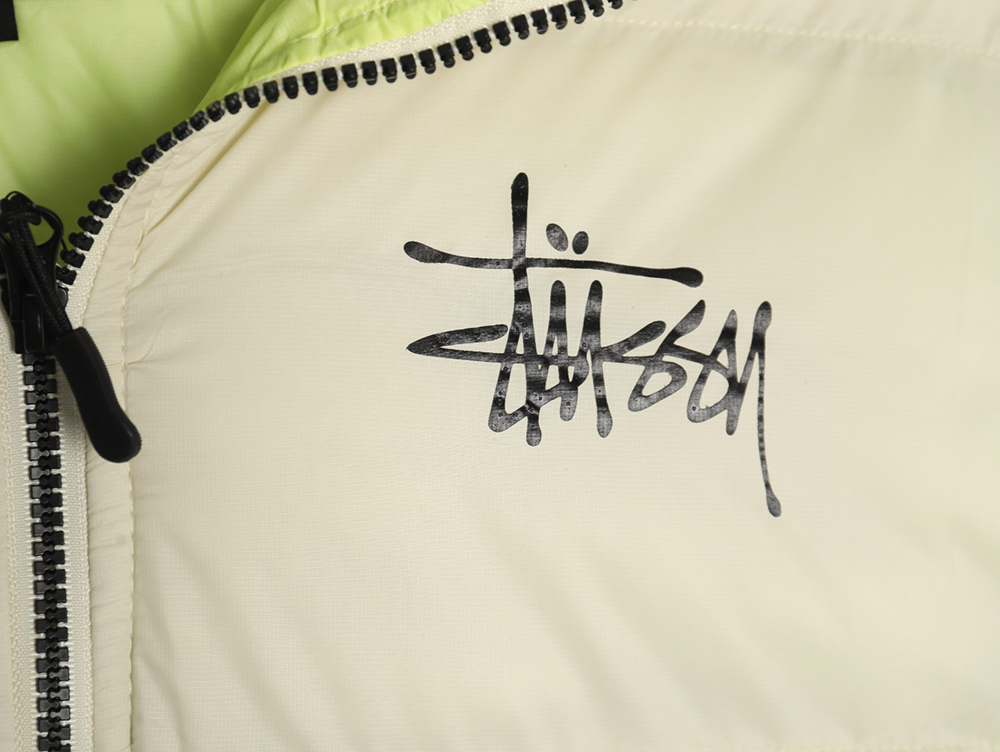 Stussy chest letter print bread cotton jacket
