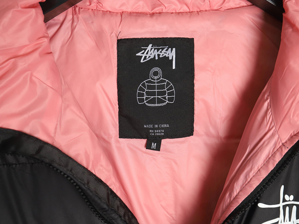 Stussy chest letter print bread cotton jacket TSK1