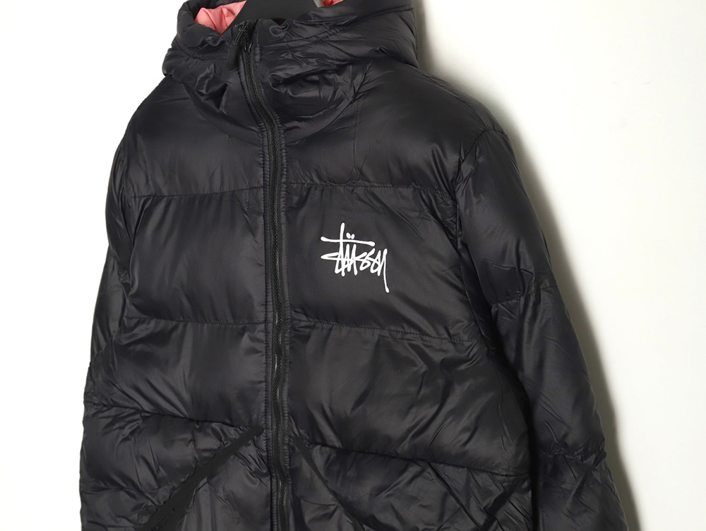Stussy chest letter print bread cotton jacket TSK1