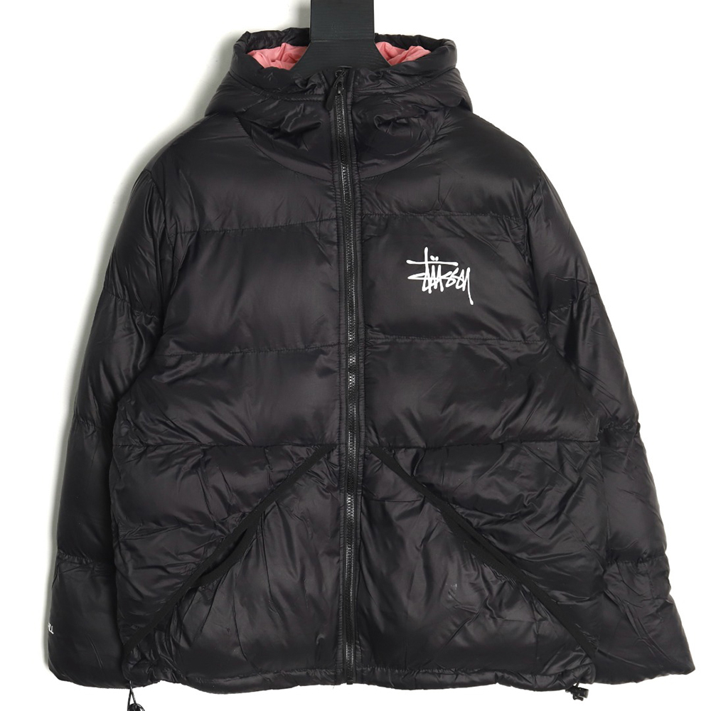 Stussy chest letter print bread cotton jacket TSK1