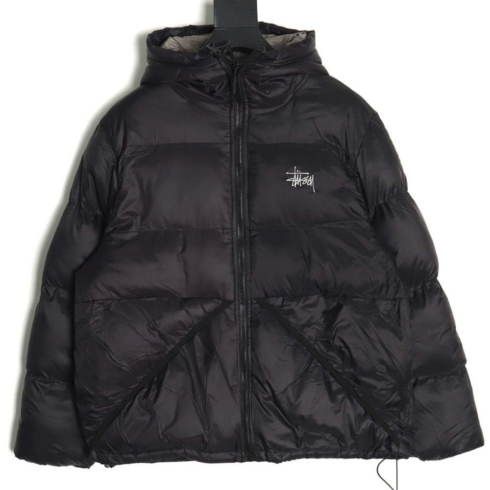 Stussy chest letter print bread cotton jacket TSK2