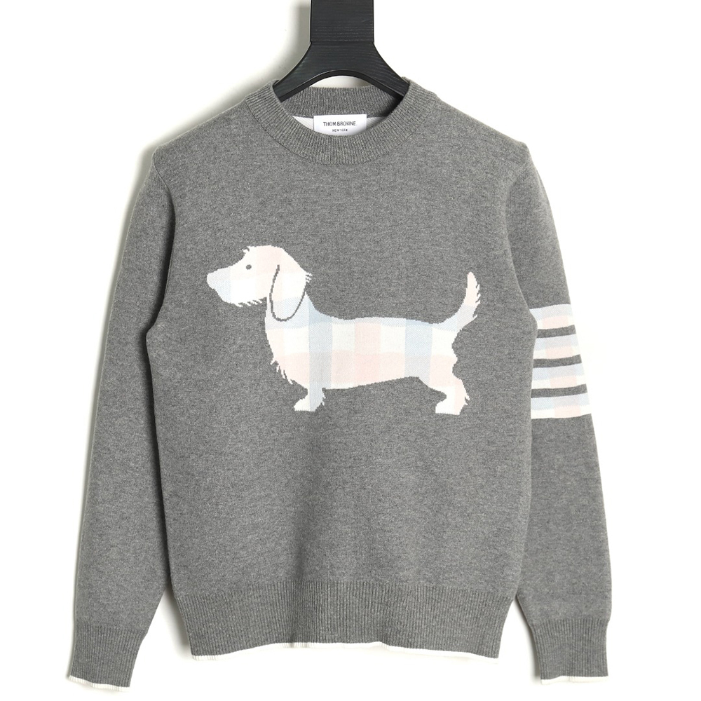 Thom Browne Limited Edition Puppy Crew Neck Sweater
