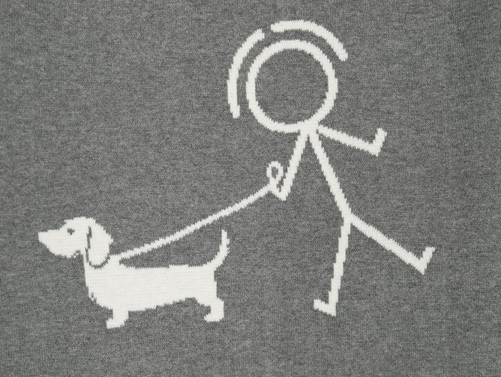 Thom Browne Dog Walking Cardigan