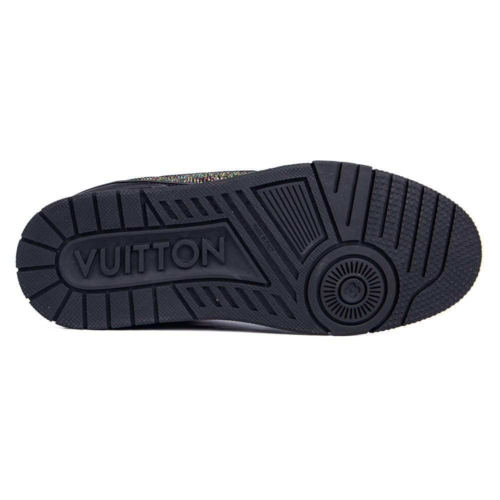 Louis Vuitton Trainer Black Crystals 1A815L