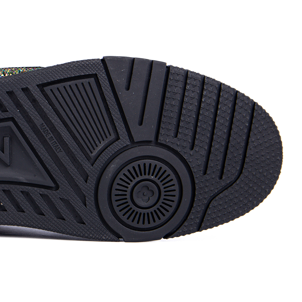 Louis Vuitton Trainer Black Crystals 1A815L