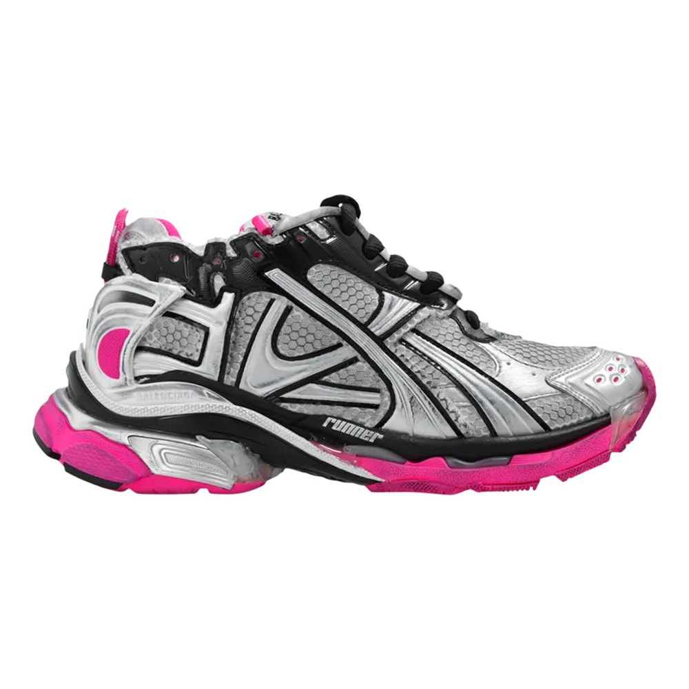 Balenciaga Runner Sneaker ''Worn-Out - Silver Pink''