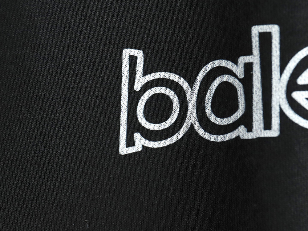 Balenciaga x Adidas Trefoil print crew neck sweatshirt tsk1