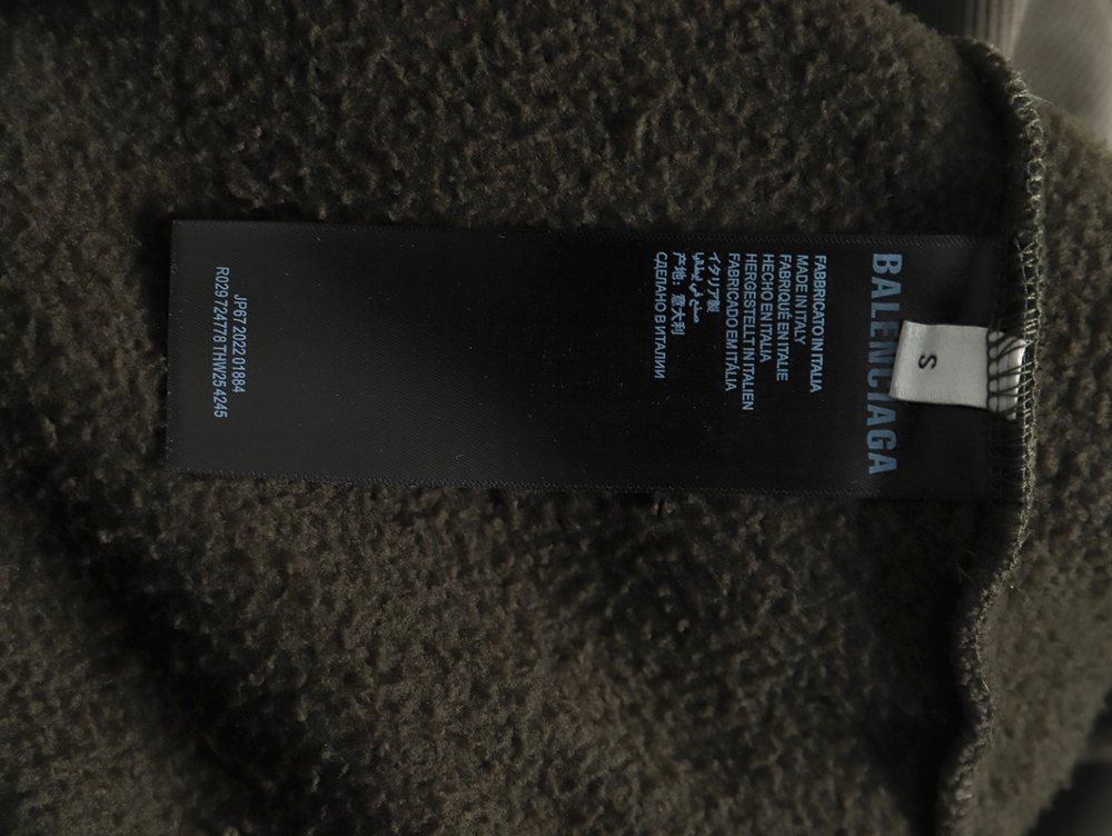 Balenciaga Lighthouse Fleece Hoodie