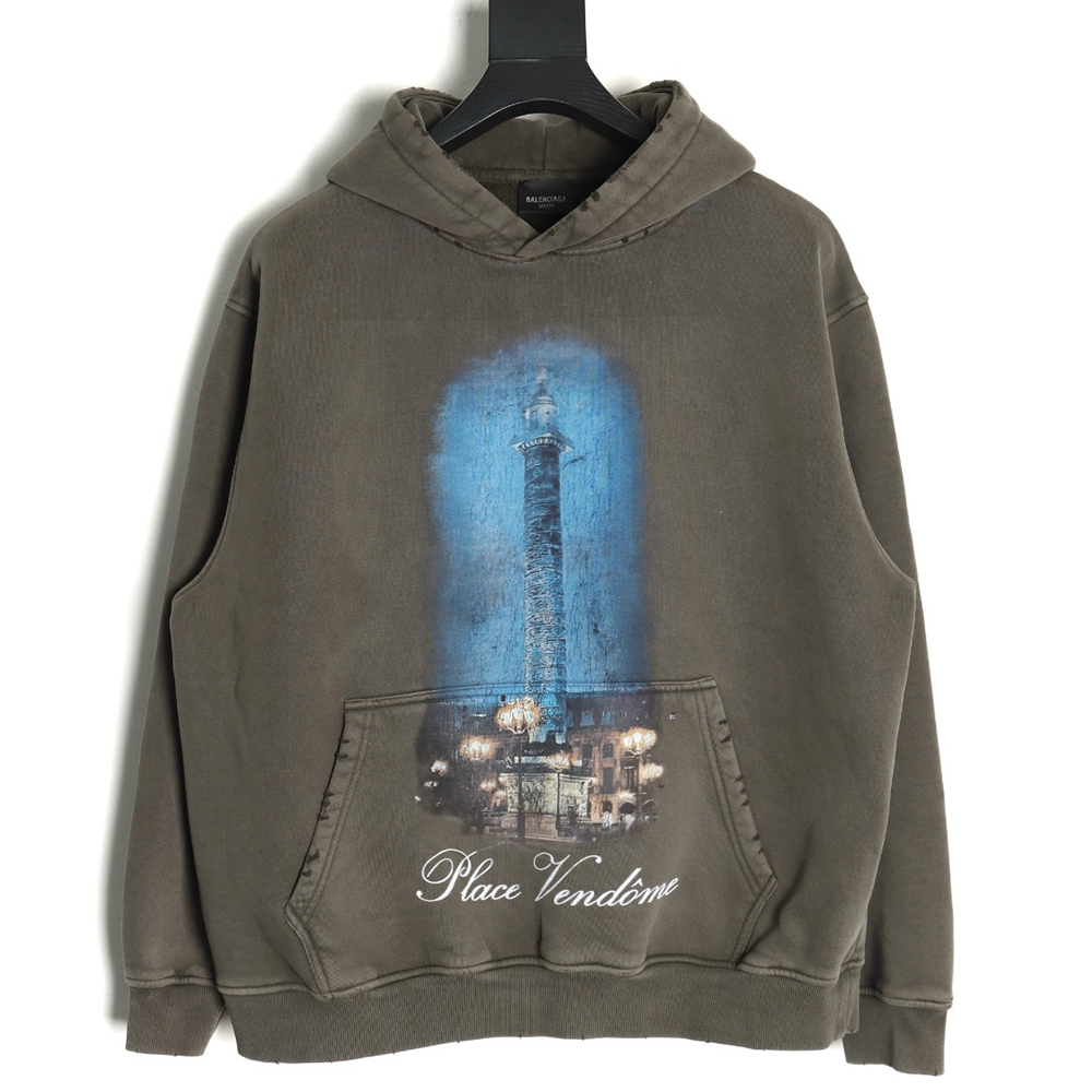 Balenciaga Lighthouse Fleece Hoodie