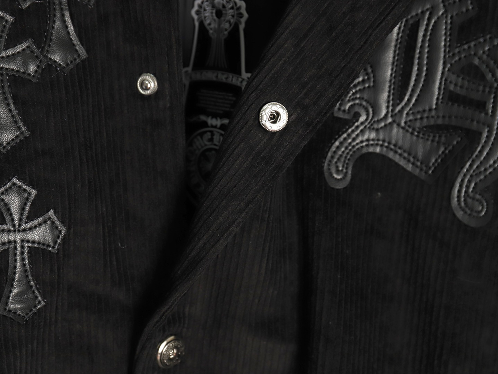 Chrome Hearts Embroidered Lips Baseball Jersey