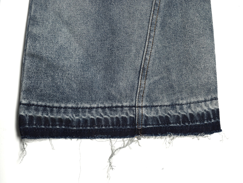 13De Marzo Mid-Range Bear Wide-Leg Jeans
