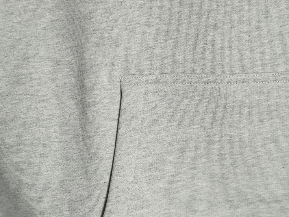 Dior embroidered silver logo hoodie TSK1