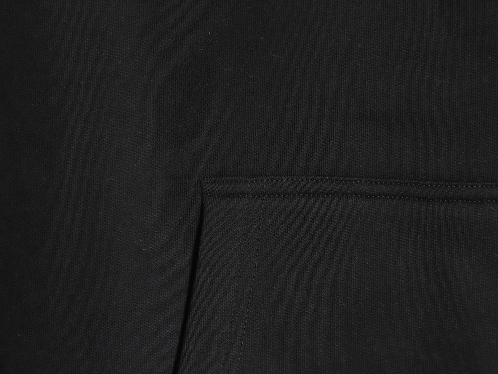 Dior embroidered silver logo hoodie TSK2