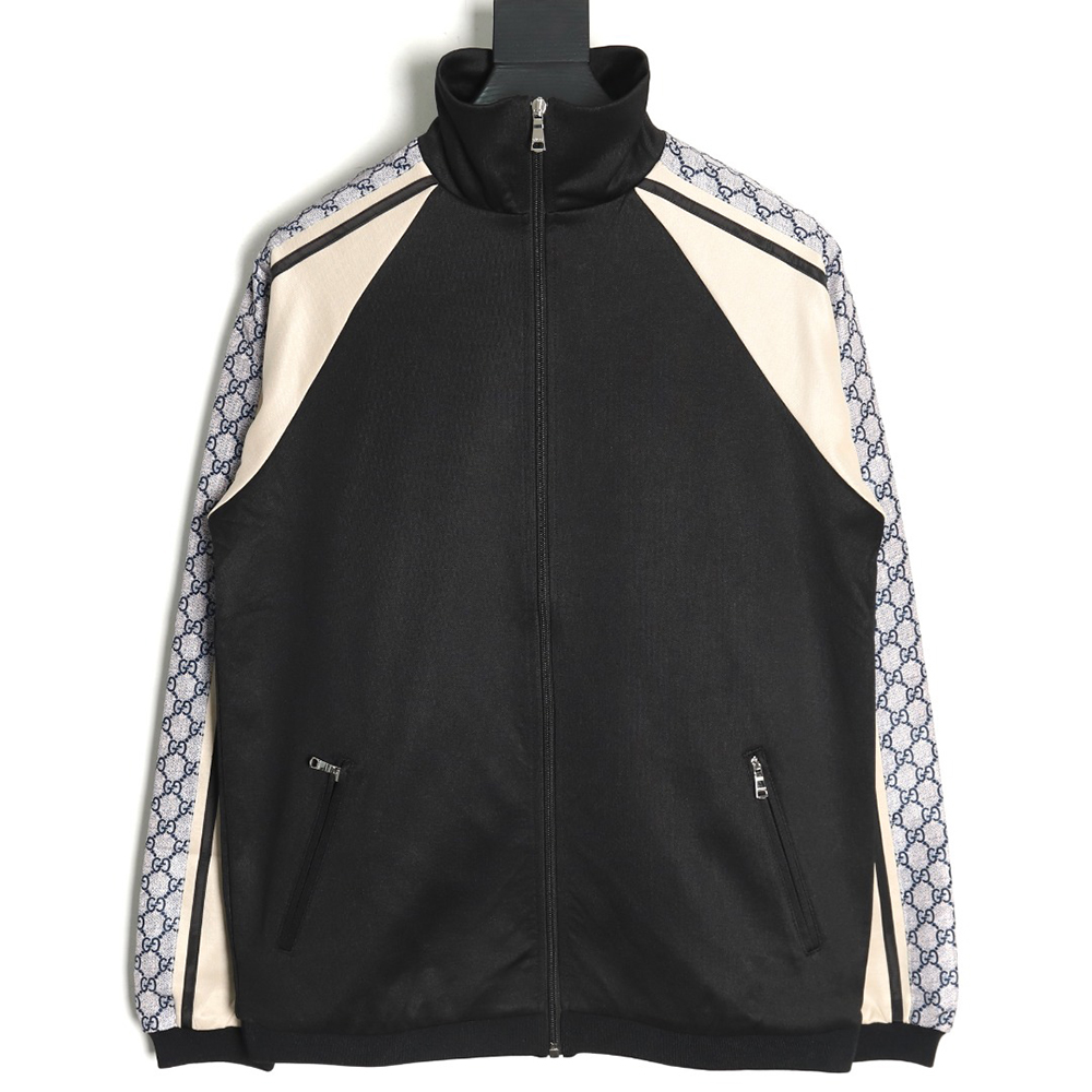 Gucci classic snake pattern web jacket
