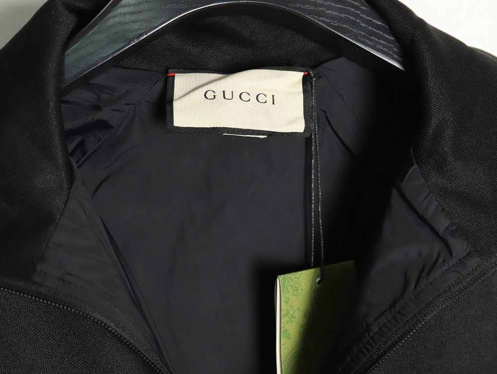 Gucci classic snake pattern web jacket