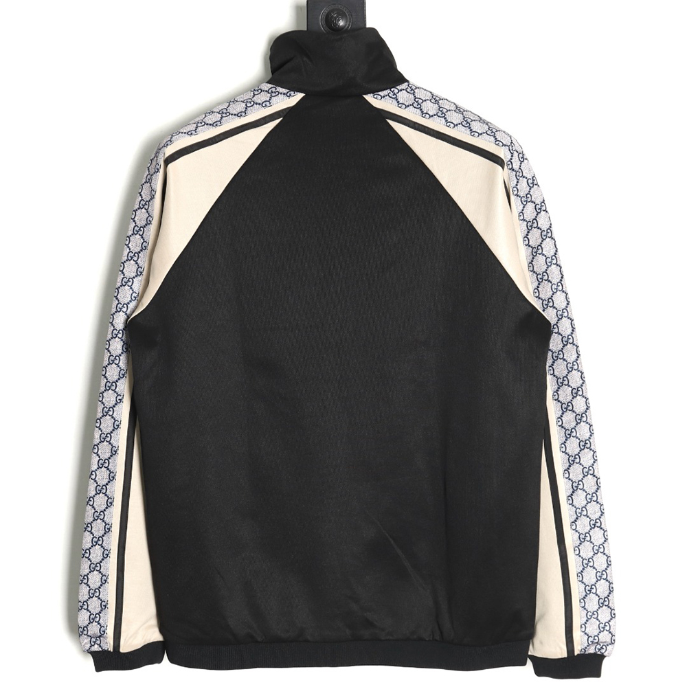 Gucci classic snake pattern web jacket
